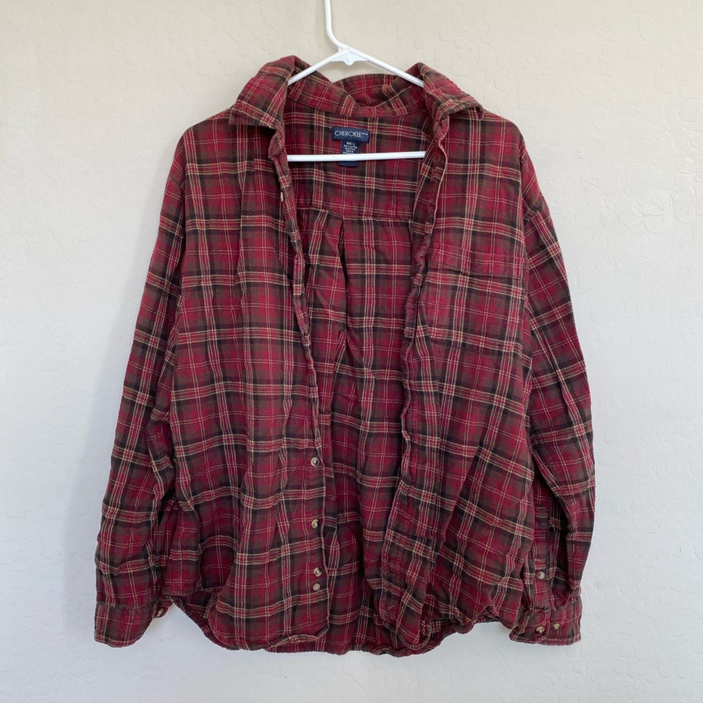 Cherokee red flannel